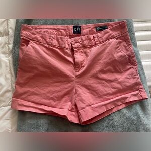 GAP Pink Bermuda Shorts Cotton Blend